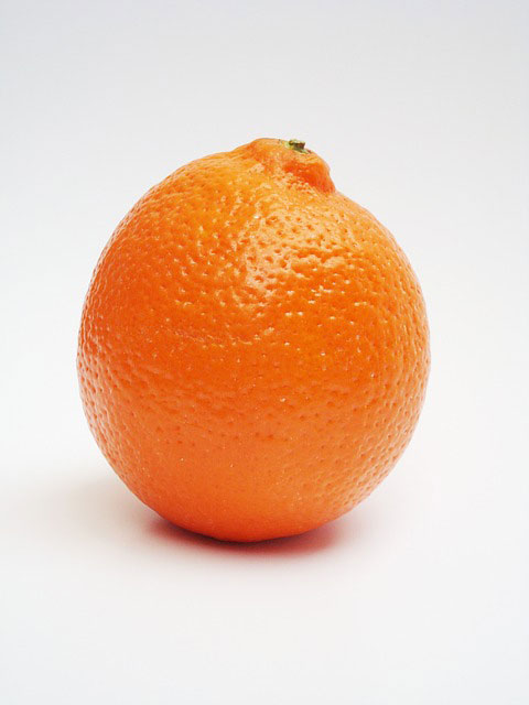 Eine Orange.